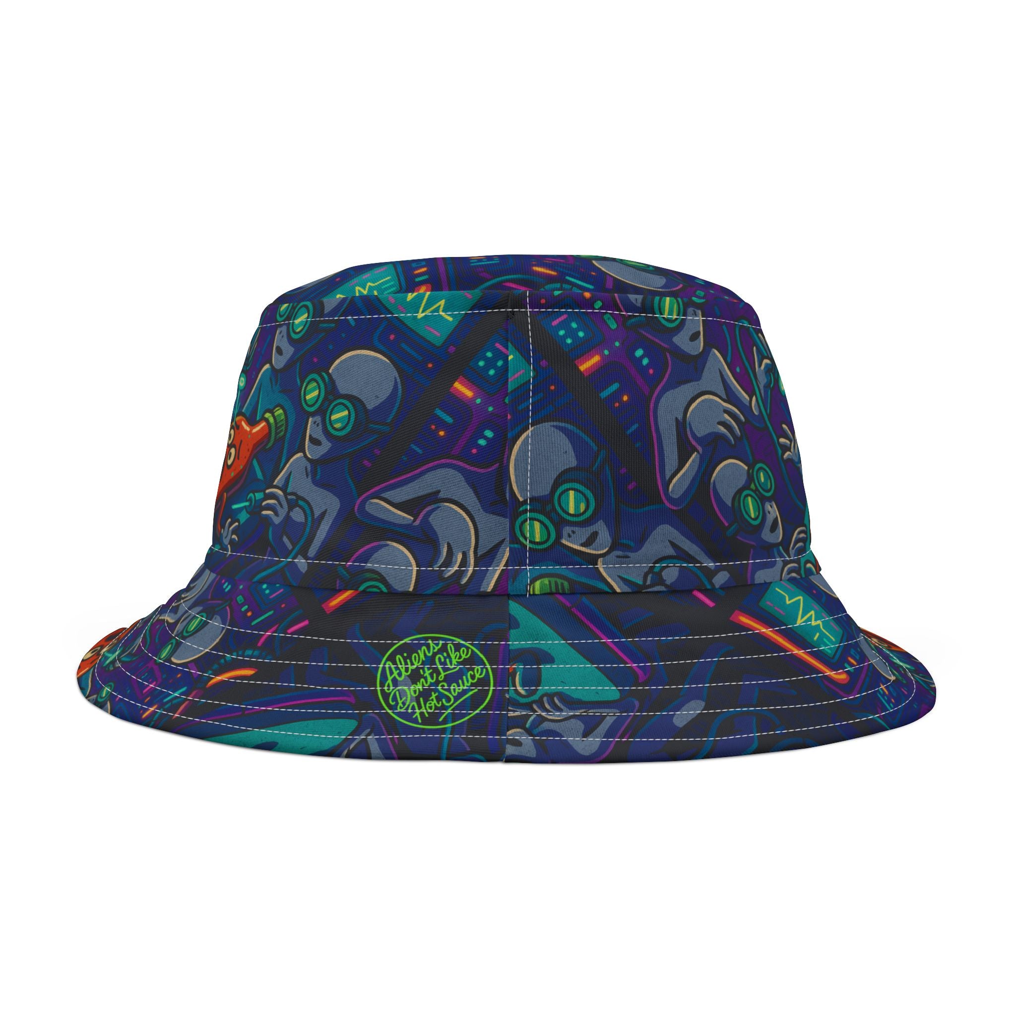 The Probe Aliens Don't Like Hot Sauce Bucket Hat