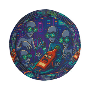 The Probe Aliens Don't Like Hot Sauce Bucket Hat