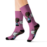 Pink B0ng Ross Socks