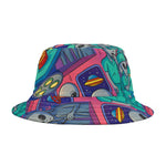 Galactic Aliens Don't Like Hot Sauce Bucket Hat