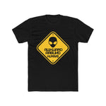 Awkward Around Humans Alien Cotton Crew Tee