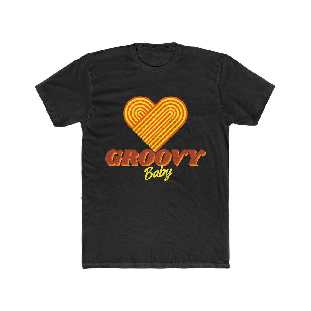 Groovy Baby Cotton Crew Tee