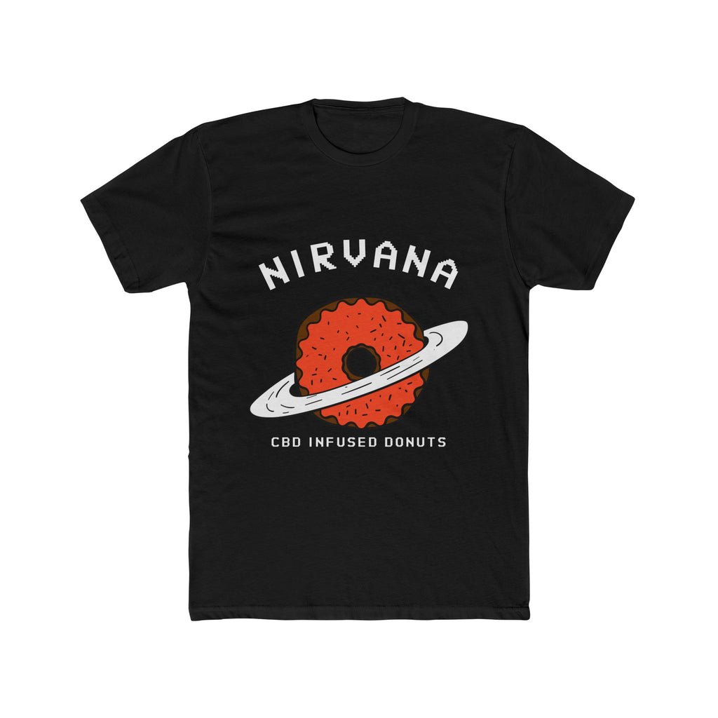 Nirvana CBD Infused Donuts Cotton Crew Tee