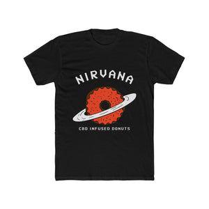 Nirvana CBD Infused Donuts Cotton Crew Tee