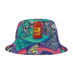 Galactic Aliens Don't Like Hot Sauce Bucket Hat
