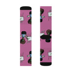 Pink B0ng Ross Socks