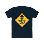 Awkward Around Humans Alien Cotton Crew Tee