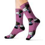 Pink B0ng Ross Socks