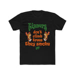 Tiggers Don't Climb Trees - Unisex Cotton Crew Tee