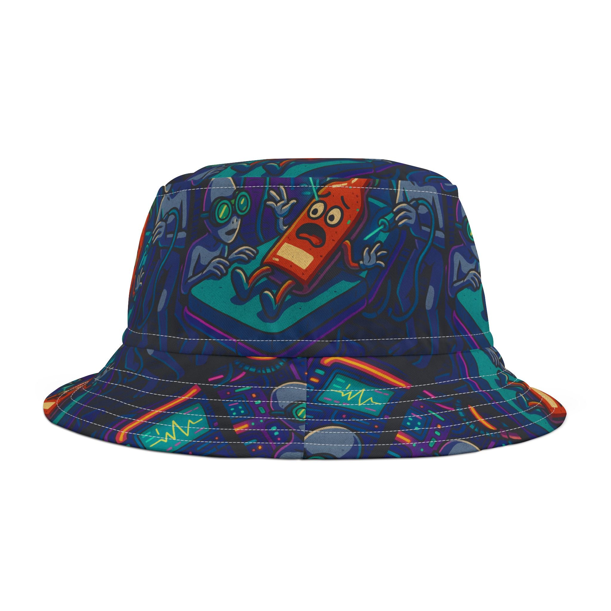 The Probe Aliens Don't Like Hot Sauce Bucket Hat