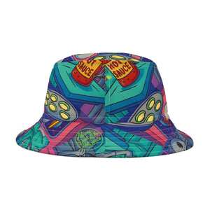 Galactic Aliens Don't Like Hot Sauce Bucket Hat