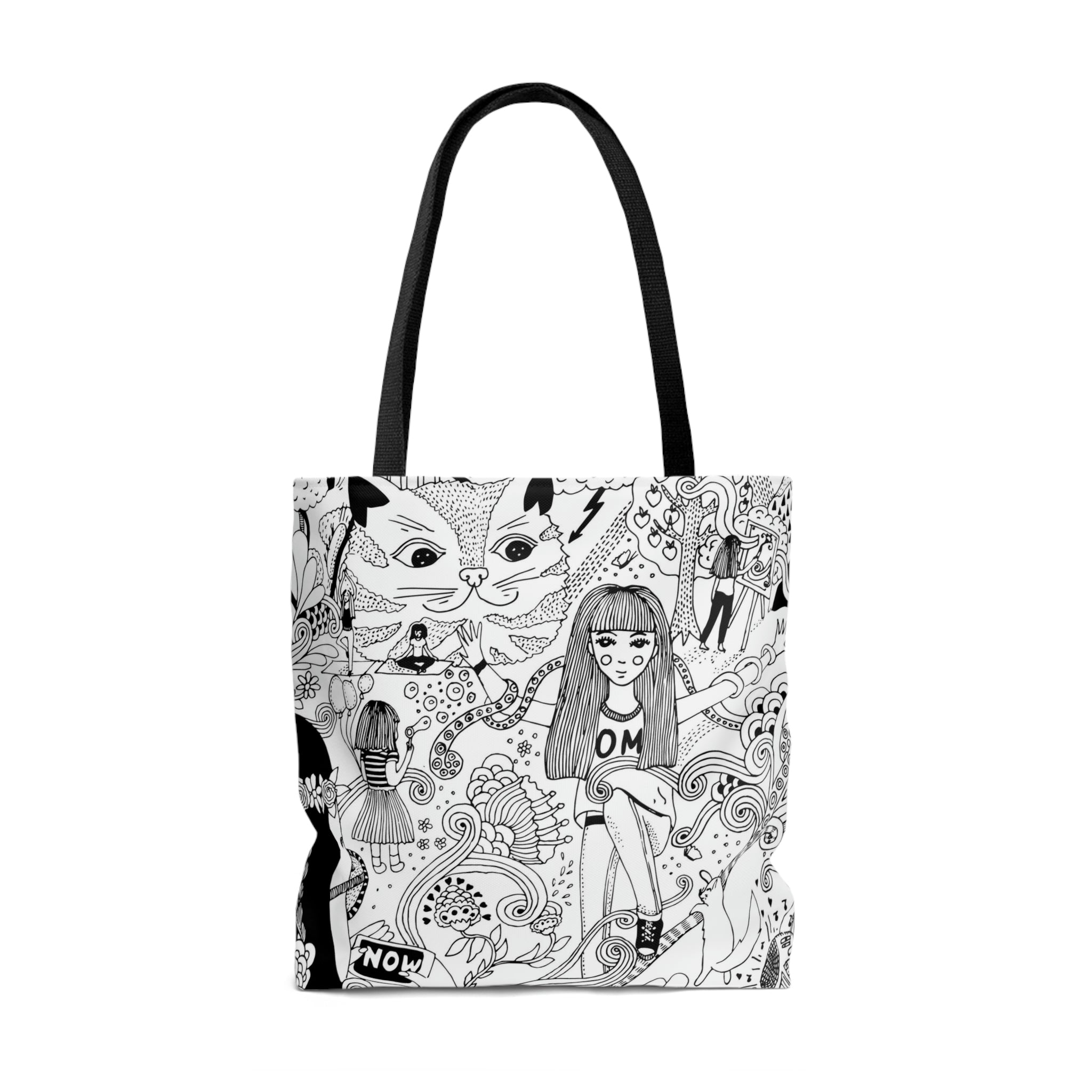 Meow Kitty Kat Tote Bag