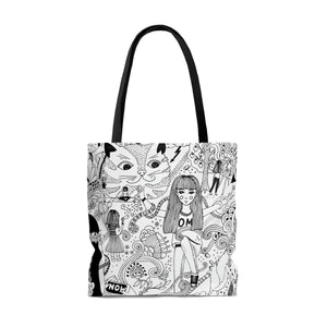 Meow Kitty Kat Tote Bag