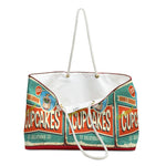 Mabel's Cupcakes Red Bottom Weekender Bag