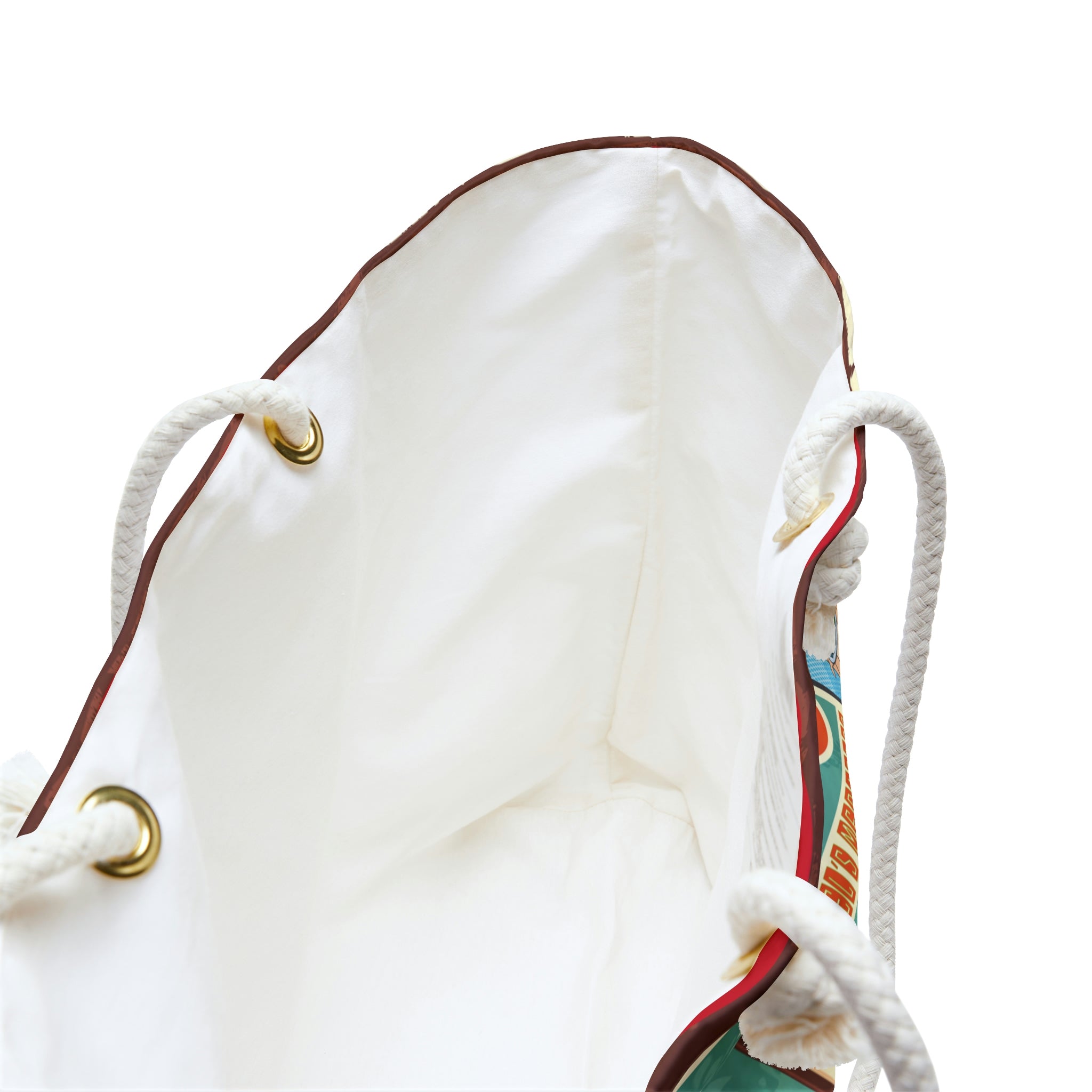 Mabel's Cupcakes Red Bottom Weekender Bag