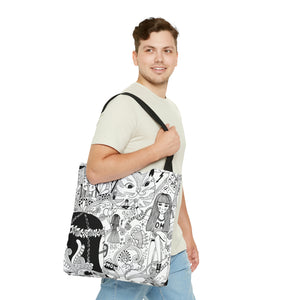 Meow Kitty Kat Tote Bag
